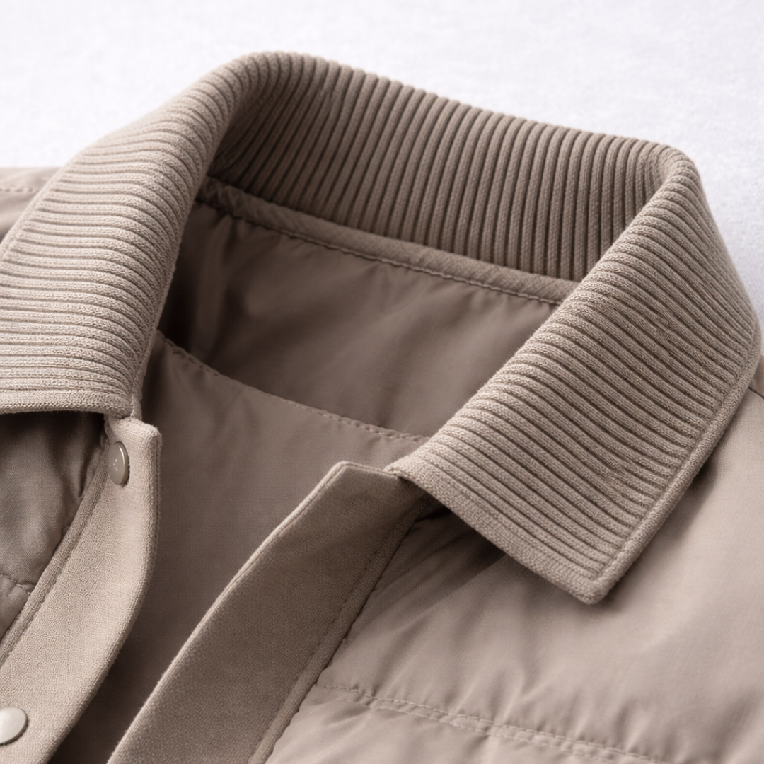 Louis Men’s Puffer Jacket – Insulated Warm Winter Coat